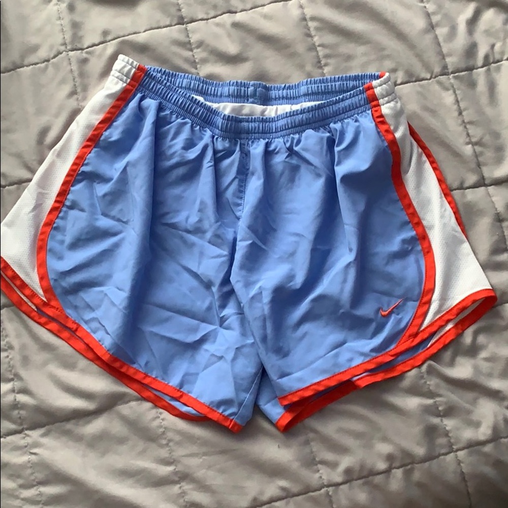 Nike Blue, Red and White Dri-Fit shorts